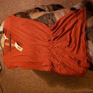 BCBG Romper, size M, Rust color